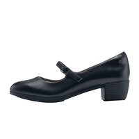 Shoes For Crews 58565 Vita Women's Size 6 Medium Width Black Water-Resistant Soft Toe Non-Slip Dress Shoe