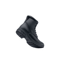 Shoes For Crews 77280 Rowan Men's Size 16 Medium Width Black Water-Resistant Steel Toe Non-Slip Work Boot