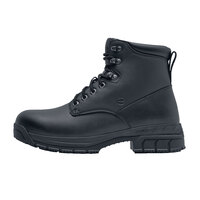 Shoes For Crews 60435 Rowan Men's Size 12 Medium Width Black Water-Resistant Soft Toe Non-Slip Work Boot