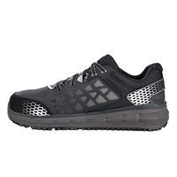ACE 72389 Aster Women's Size 8 1/2 Medium Width Black / Gray Water-Resistant Aluminum Toe Non-Slip Athletic Shoe