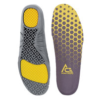 Ace N0076 Unisex Size 14 Medium Width Yellow / Black Gel Comfort Insole