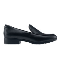 Shoes For Crews 56150 Riley Women's Size 10 Medium Width Black Water-Resistant Soft Toe Non-Slip Dress Shoe
