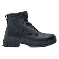 Shoes For Crews 60654 August Women's Size 6 Medium Width Black Water-Resistant Soft Toe Non-Slip Work Boot