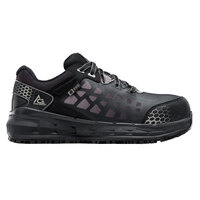 ACE 74378 Aster Women's Size 10 Medium Width Black / Gray Water-Resistant Aluminum Toe Non-Slip Athletic Shoe