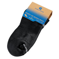 Shoes For Crews S1297 Unisex S Medium Width Black No-Show Sock