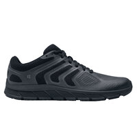 Shoes For Crews 29464 Stride Men's Size 7 Medium Width Black Water-Resistant Soft Toe Non-Slip Athletic Shoe