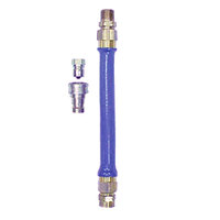 Dormont W50BP2Q48 Hi-PSI 1/2 inch x 48 inch Coated Water Connector Hose with 2-Way Quick Disconnect