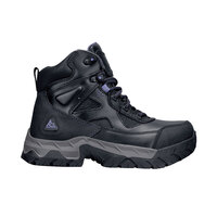 ACE 76969 Regent Women's Size 11 Medium Width Black / Purple Water-Resistant Steel Toe Non-Slip Work Boot