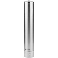 San Jamar C3250SS Pull-Type Stainless Steel Wall Mount 4.5 - 12 oz. Water Cup Dispenser