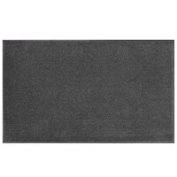 Lavex 4' x 8' Gray Olefin Indoor Entrance Mat