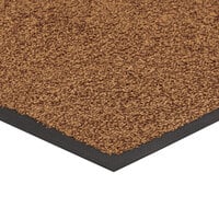 Lavex Brown Washable Nylon Rubber-Backed Indoor Entrance Mat