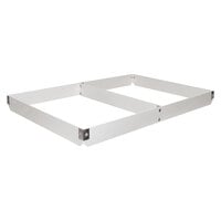 MFG Tray 176801-1537 5 inch High 2-Section Full-Size Fiberglass Sheet Pan Extender Divided Lengthwise