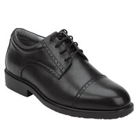 SR Max SRM3020 Augusta Men's Size 14 Medium Width Black Soft Toe Non-Slip Oxford Dress Shoe