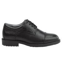 SR Max SRM3020 Augusta Men's Size 10 1/2 Medium Width Black Soft Toe Non-Slip Oxford Dress Shoe