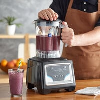 AvaMix BX1100K 3 1/2 hp Commercial Blender with Keypad Control, Adjustable Speed, and 48 oz. Tritan Container