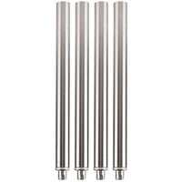 Regency 18 1/2" Stainless Steel Legs for Sinks - 4/Set