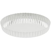 Gobel 8 1/2 inch x 1 inch Fluted Tart / Quiche Pan with Removable Bottom