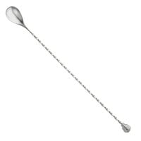 Barfly M37012SUS 13 inch Stainless Steel Bar Spoon with Sugar Skull End