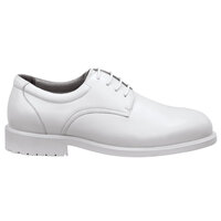 SR Max SRM3540 Arlington Men's Size 7 1/2 Extra Wide Width White Soft Toe Non-Slip Oxford Dress Shoe