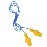 3M 340-4004 E-A-R™ UltraFit™ Yellow / Blue Corded Earplugs - 100/Pack