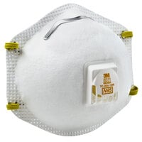 3M 8511 N95 Particulate Respirator with Cool Flow Valve - 10/Pack