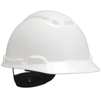 3M H-701R White 4-Point Ratchet Suspension Hard Hat