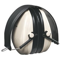 3M H6F/V PELTOR™ Optime™ 95 Black / Beige Over-the-Head Folding Earmuffs