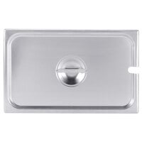 Vollrath 75210 Super Pan V Full Size Slotted Stainless Steel Steam Table / Hotel Pan Cover