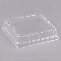 Durable Packaging P1155-500 Clear Lid for 8 inch Square Foil Cake Pan - 25/Pack