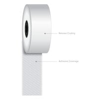 Iconex 1 1/2 inch x 270' Full Tack Sticky Media Linerless Receipt Paper Roll - 12/Case