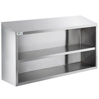 Regency 60" Stainless Steel Open Wall Cabinet