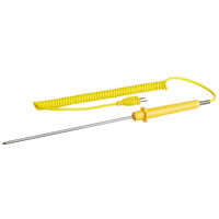Comark ATT50 8 inch Type-K Heavy-Duty Penetration Probe with 48 inch Coiled Cable