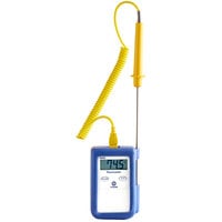 Comark KM28/50 Type-K Thermocouple Thermometer Kit with Protective Rubber Boot and Heavy-Duty Penetration Probe