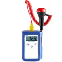 Comark KM28/P13 Type-K Thermocouple Thermometer Kit with Protective Rubber Boot and Standard Industrial Penetration Probe