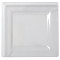 Fineline Settings 1606-CL Solid Squares 6 1/2 inch Clear Square Dessert Plate - 120/Case