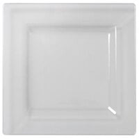 Fineline Settings 1608-CL Solid Squares 8 inch Clear Square Salad Plate - 120/Case