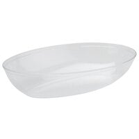 Fineline OB4532.CL Platter Pleasers 32 oz. Clear Polystyrene Luau Bowl   - 50/Case