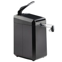 Nemco 10950 Asept Black Plastic Countertop Pump Dispenser for 1.5 Gallon / 6 Qt. Pouches