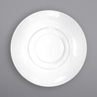 International Tableware BL-36 Bristol 5 7/8" Bright White Porcelain Saucer - 36/Case
