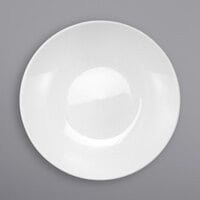 International Tableware TN-109 Torino 8 7/8" Round European White Deep Coupe Porcelain Pasta Plate - 24/Case