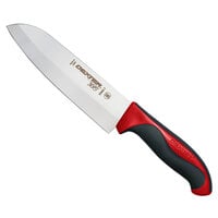 Dexter-Russell 36004R 360 Series 7 inch Santoku Knife with Red Handle