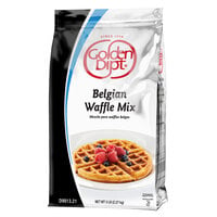 Golden Dipt 5 lb. Belgian Waffle Base Mix - 6/Case