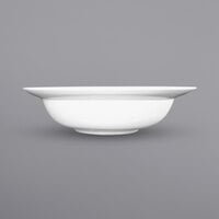 International Tableware BL-115 Bristol 38 oz. Bright White Wide Rim Porcelain Pasta Bowl - 12/Case
