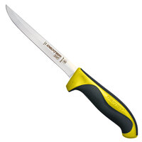 Dexter-Russell 36002Y 360 Series 6 inch Narrow Flexible Boning Knife with Yellow Handle