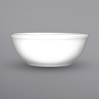 International Tableware DO-24 Dover 10 oz. European White Porcelain Nappie / Oatmeal Bowl - 36/Case