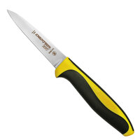 Dexter-Russell 36000Y 360 Series 3 1/2" Paring Knife with Yellow Handle