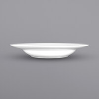 International Tableware BL-120 Bristol 24 oz. Bright White Wide Rim Porcelain Pasta Bowl - 12/Case