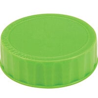 FIFO Innovations 280-1706 Light Green Identification Label Cap for FIFO Squeeze Bottles - 6/Pack