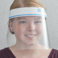 Foam Supported Protective Face Shield