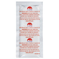Lee Kum Kee 8 mL Sriracha Chili Sauce Packet - 500/Case